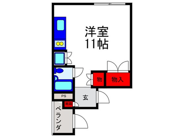 ハ－ツアベニュ－の物件間取画像